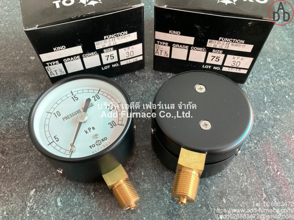 Toako 30Kpa Pressure Gauge (1)